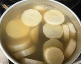 ツナ味噌で食べる　ふろふき大根　作り方1写真