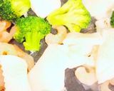 シーフードとたまごの中華風炒め✩.*˚作り方3写真