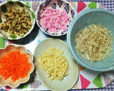 母が作る混ぜご飯(五目寿司)✿ᵕ̈*作り方3写真
