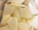 全てレンジ豚こま団子根菜ステーキ風蒸し煮作り方3写真