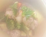 全てレンジ豚こま団子根菜ステーキ風蒸し煮作り方16写真