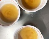 全てレンジきな粉風味ひき肉のせドーム蒸作り方1写真