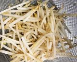全てレンジきな粉風味ひき肉のせドーム蒸作り方3写真