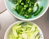全てレンジきな粉風味ひき肉のせドーム蒸作り方9写真