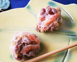 レンジでダイエットおやつ*納豆とろろ焼き作り方4写真