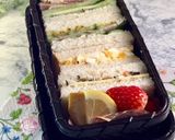 簡単サンドイッチ弁当 詰め方作り方3写真