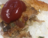 簡単☆豚小間とはんぺんのふわふわ焼き作り方9写真