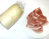 大根と豚肉炒め♪簡単作り方1写真