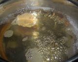 梅豆腐団子と水菜のすまし汁作り方7写真