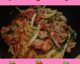タカラの料理酒で！しそ生姜風味豚肉炒め作り方3写真