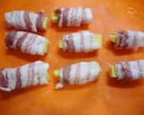 簡単！肉巻き☆豚ばらスイートポテト作り方3写真
