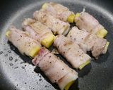 簡単！肉巻き☆豚ばらスイートポテト作り方5写真