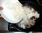 大根と豚肉炒め♪簡単作り方5写真