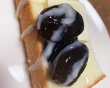 朝から美活焼くだけチーズケーキトースト作り方3写真
