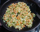 野菜たっぷり薄焼きオムレツ作り方3写真