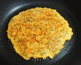 野菜たっぷり薄焼きオムレツ作り方8写真