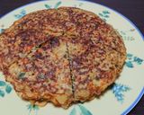 野菜たっぷり薄焼きオムレツ作り方9写真