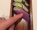 受験生応援弁当 豚バラきゅうり大葉焼き作り方5写真