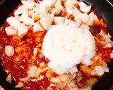 簡単！菊芋とトマトのチゲリゾット作り方4写真