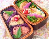 受験生応援弁当 豚バラきゅうり大葉焼き作り方9写真
