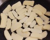 お正月の残りのお餅でピザ作り方9写真
