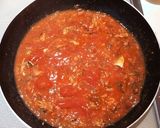 鯖缶で簡単！トマトパスタ作り方3写真