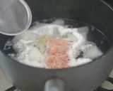 鶏ひき肉と大根のあんかけうどん作り方2写真