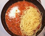 鯖缶で簡単！トマトパスタ作り方5写真