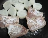 ぶりと大根のニンニク甘辛ダレ焼き♪作り方5写真