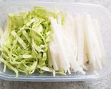 キャベツ・大根のわさびコールスロー♪作り方1写真