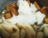 南瓜と油揚げのおろし煮♪作り方5写真