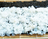 鯖の細巻きと、しば漬けの細巻き♪作り方5写真