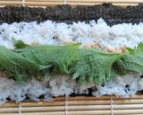 鯖の細巻きと、しば漬けの細巻き♪作り方7写真