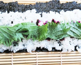 鯖の細巻きと、しば漬けの細巻き♪作り方11写真