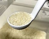 離乳食初期 レンジ専用容器10倍粥作り方1写真