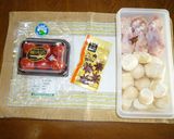 鶏手羽元と里芋の八角煮作り方1写真