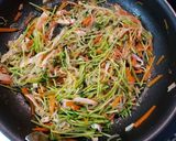 節約&簡単！豆苗としらたきの中華風サラダ作り方4写真