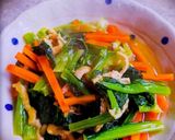 冬菜の煮浸し作り方3写真