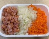 焼きそばでボリューム満点＊簡単そば飯作り方1写真