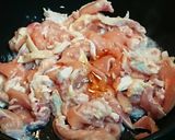 鶏むね肉とごぼうのガーリック醤油炒め作り方3写真