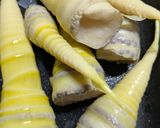 タケノコと厚揚げの煮物作り方1写真