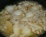 鶏ひき肉とかぶのあんかけ煮作り方4写真