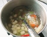 【男飯】野菜スープ【ピリ辛】作り方2写真