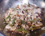 焼きサバのアレンジ♪山菜ポン酢あえ作り方4写真