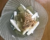 長芋とおきゅうとのかんたん酢作り方3写真