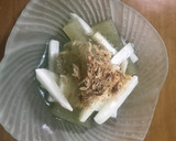 長芋とおきゅうとのかんたん酢作り方3写真