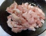 ホルモン好きにはたまらない！ミノの湯引き作り方1写真