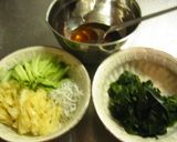 ☆冷蔵庫の残り物de基本の酢のもの☆作り方1写真