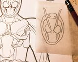 仮面ライダーゼロワンのキャラ弁作り方2写真