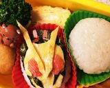 仮面ライダーゼロワンのキャラ弁作り方8写真